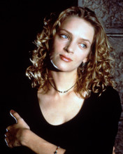 UMA THURMAN CURLY HAIR BLACK TOP PORTRAIT PRINTS AND POSTERS 282764