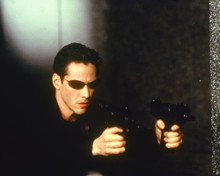 THE MATRIX KEANU REEVES TWO GUNS SUNGLASSES PRINTS AND POSTERS 282481