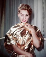 SOPHIA LOREN IN GOLD DRESS PRINTS AND POSTERS 280982