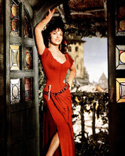 GINA LOLLOBRIGIDA RED DRESS SEXY PRINTS AND POSTERS 280723