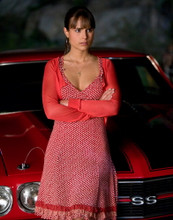 JORDANA BREWSTER CLEAVAGE POSE IN RED DRESS PRINTS AND POSTERS 280144