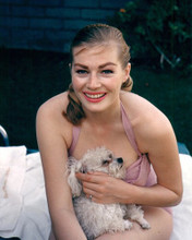 ANITA EKBERG RARE WITH DOG IN SWIMSUIT PRINTS AND POSTERS 280036