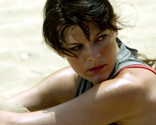 MILLA JOVOVICH LOVELY BARESHOULDERED POSE PRINTS AND POSTERS 278364