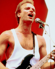 STING WHITE VEST THE POLICE IN CONCERT RARE PRINTS AND POSTERS 278111