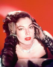 AVA GARDNER STRIKING RED BACKGROUND PRINTS AND POSTERS 267347