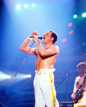 QUEEN FREDDIE MERCURY ICONIC BARECHESTED PRINTS AND POSTERS 267066