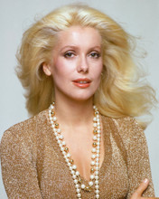 CATHERINE DENEUVE STUNNING GOLD GOWN PRINTS AND POSTERS 264783