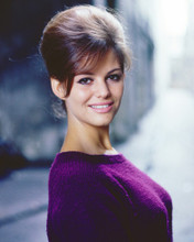 CLAUDIA CARDINALE STRIKING IN PURPLE PRINTS AND POSTERS 262717