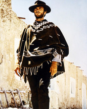 CLINT EASTWOOD WEARING PONCHO SERGIO LEONE WESTER PRINTS AND POSTERS 259975