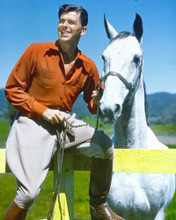 RONALD REAGAN RARE WITH HORSE 1950'S PRINTS AND POSTERS 259610