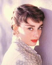 AUDREY HEPBURN STUNNING AGAINST WALL PRINTS AND POSTERS 259441