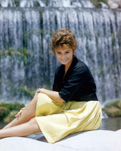 SOPHIA LOREN RARE POSE BY WATERFALL PRINTS AND POSTERS 259076
