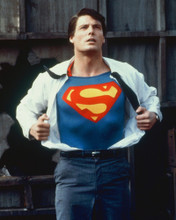 CHRISTOPHER REEVE SUPERMAN EXPOSING COSTUME PRINTS AND POSTERS 254852