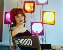 NATALIE WOOD IN DIRECTOR CHAIR STUDIO LIGHTS RARE PRINTS AND POSTERS 240245