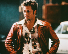 BRAD PITT FIGHT CLUB LEATHER JACKET PRINTS AND POSTERS 239739