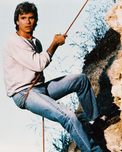 MACGYVER RICHARD DEAN ANDERSON CLIMB ROPE PRINTS AND POSTERS 22889