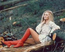 VERONICA CARLSON SEXY LEGGY RED BOOTS PRINTS AND POSTERS 223942