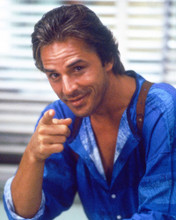 MIAMI VICE DON JOHNSON BLUE SHIRT PRINTS AND POSTERS 221658