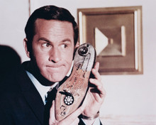 GET SMART DON ADAMS HOLDING SHOE PHONE PRINTS AND POSTERS 214080
