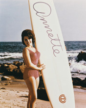 ANNETTE FUNICELLO SWIMSUIT SURFBOARD PRINTS AND POSTERS 212457