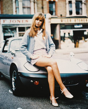 SUSAN GEORGE SEXY ON 60'S SPORTS CAR PRINTS AND POSTERS 212079