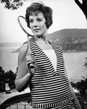 JULIE ANDREWS HOLDTING TENNIS RAQUET BY OCEAN PRINTS AND POSTERS 197053