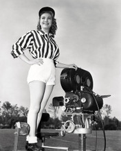 LORI NELSON LEGGY POSE IN SHORTS BY MOVIE CAMERA PRINTS AND POSTERS 196891