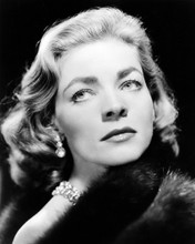 LAUREN BACALL ABSOLUTELY STUNNING GLAMOUR POSE IN FUR STOLE 1940'S PRINTS AND POSTERS 196650