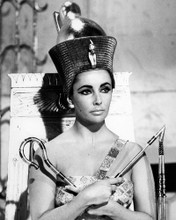 ELIZABETH TAYLOR CLEOPATRA ON THRONE HEAD DRESS PRINTS AND POSTERS 196637