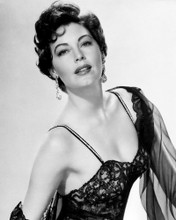 AVA GARDNER STRIKING GLAMOUR POSE IN LOW CUT DRESS 1950'S PRINTS AND POSTERS 195739