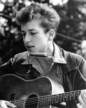BOB DYLAN GUITAR YOUNG PORTRAIT WITH HARMONICA PRINTS AND POSTERS 195493