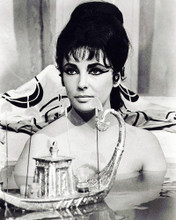 ELIZABETH TAYLOR CLEOPATRA BARESHOULDERED IN BATHTUB WITH BOAT PRINTS AND POSTERS 195423