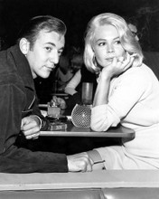 BOBBY DARIN SANDRA DEE CANDID DINING TOGETHER PRINTS AND POSTERS 195415