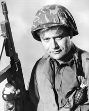 VIC MORROW COMBAT! HOLDING RIFLE HELMET PRINTS AND POSTERS 193880