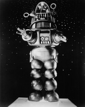 ROBBY THE ROBOT FORBIDDEN PLANET GREAT PORTRAIT AGAINST SPACE PRINTS AND POSTERS 193675