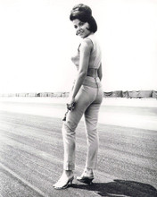 ANNETTE FUNICELLO BARE MIDRIFF POSE ON RACETRACK PRINTS AND POSTERS 193471