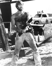CHUCK NORRIS BARECHESTED HUNKY PRINTS AND POSTERS 190780