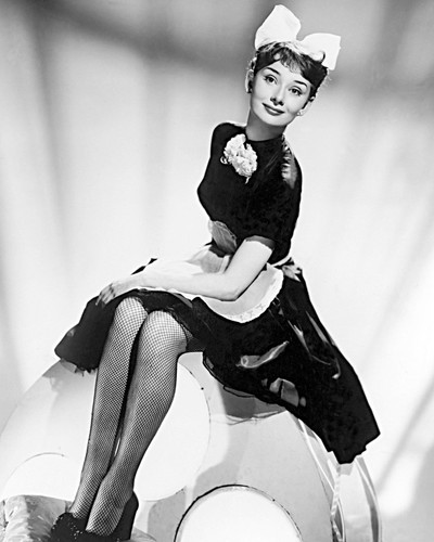 Audrey Hepburn film movie Painting Maid Vintage Kraft Paper Movie