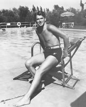 RONALD REAGAN HUNKY IN SWIMMING SHORTS PRINTS AND POSTERS 179201