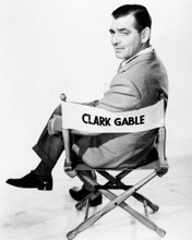 CLARK GABLE SEATED IN DIRECTOR'S CHAIR PRINTS AND POSTERS 179150