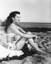 GAIL RUSSELL BIKINI IN PROFILE ON BEACH PRINTS AND POSTERS 175559