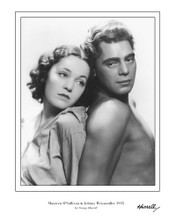 JOHNNY WEISSMULLER & MAUREEN O'SULLIVAN PRINTS AND POSTERS 174744