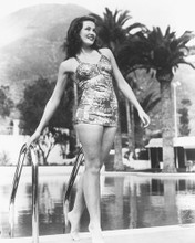 GENE TIERNEY IN SWIMSUIT BY POOL PRINTS AND POSTERS 174552
