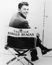 RONALD REAGAN IN DIRECTOR'S CHAIR RARE PRINTS AND POSTERS 172112