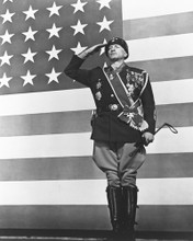 GEORGE C.SCOTT PATTON SALUTES AMERICAN FLAG PRINTS AND POSTERS 171148