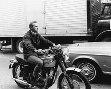STEVE MCQUEEN TRIUMPH MOTORBIKE BY MUSTANG RARE PRINTS AND POSTERS 165126