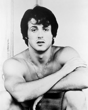 SYLVESTER STALLONE ROCKY BARE CHESTED PRINTS AND POSTERS 163742