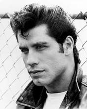 GREASE JOHN TRAVOLTA LEATHER JACKET CLOSE PRINTS AND POSTERS 162343