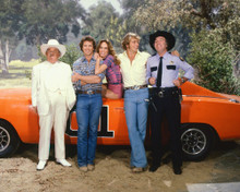 DUKES OF HAZZARD CAST BY GENERAL LEE PRINTS AND POSTERS 248546