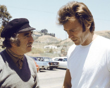 CLINT EASTWOOD DON SIEGEL DIRECTING DIRTY HARRY ON FILM SET PRINTS AND POSTERS 284120